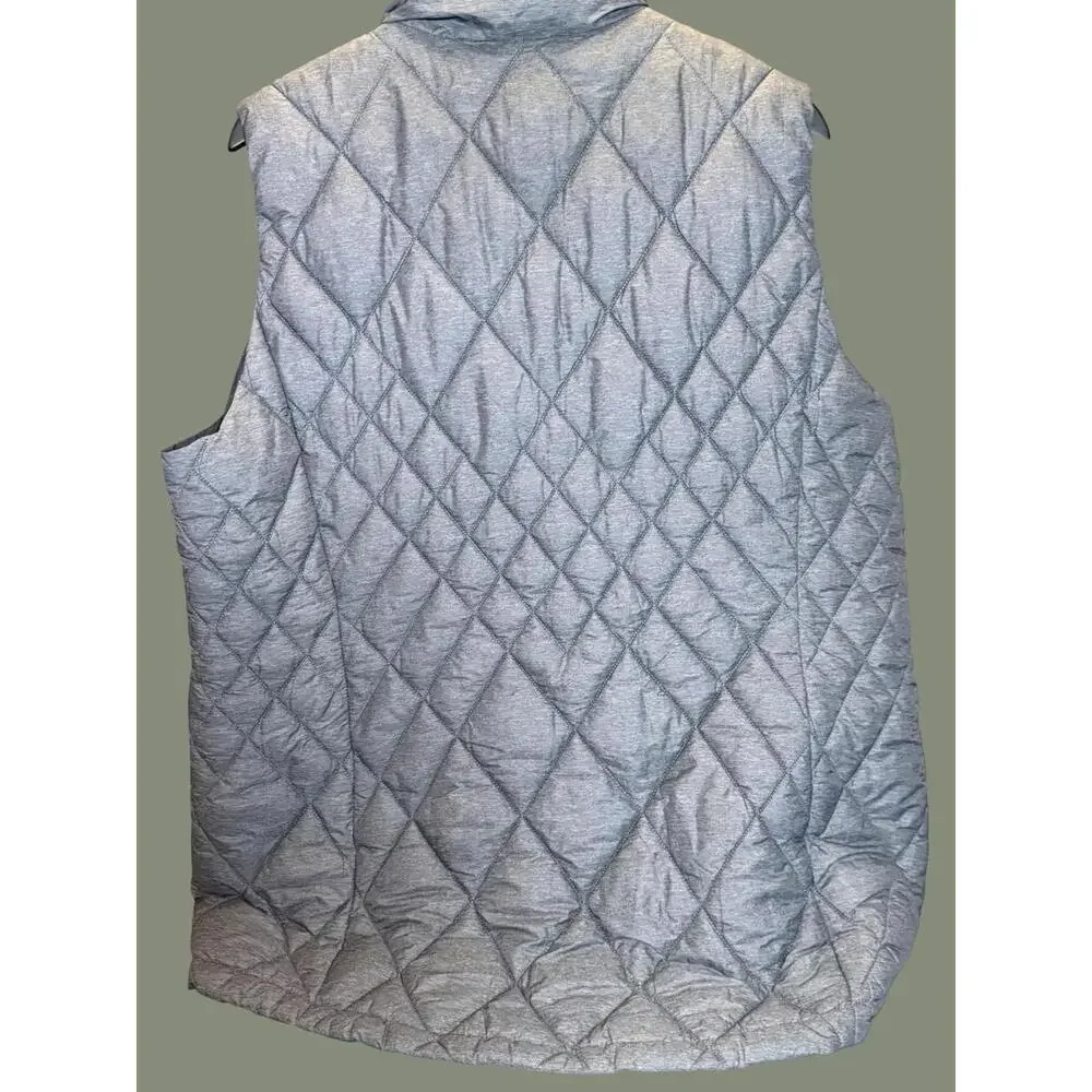 Zeroxposur Women's Lightweight Warm Comfy Puffer Vest In Gray XXL - Picture 3 of 7